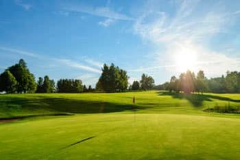 Berthoud golf course and gypsum treatment in CO near 80513